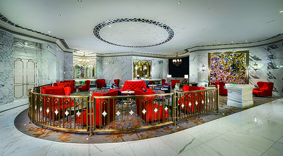 ◎ 上葡京大堂酒廊。